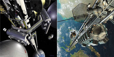 Geheimprojekt: Google plant Weltraum-Fahrstuhl