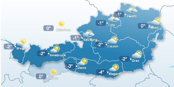 Schnee und Regen auch am Wochenende