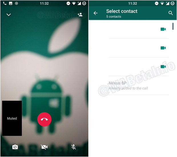 WhatsApp bringt Videanrufe für Gruppen