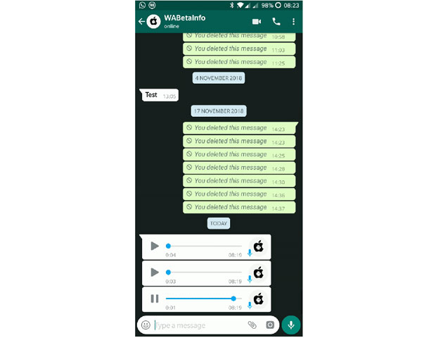 Geniale WhatsApp-Neuheit bei Sprachnachrichten