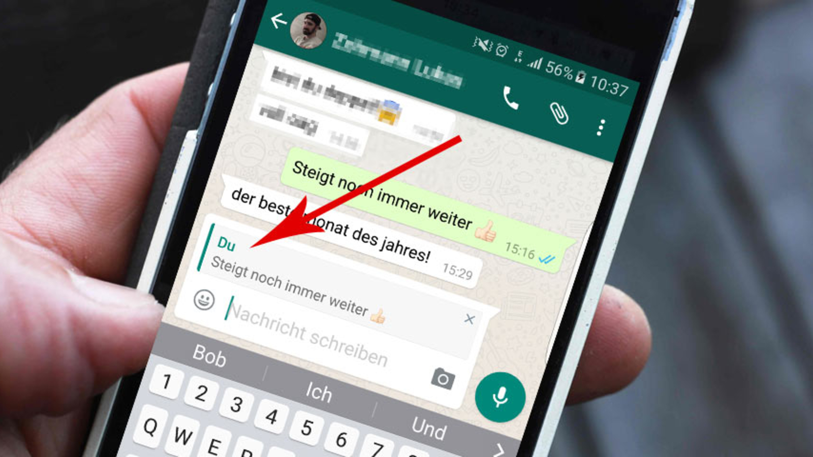 WhatsApp Jetzt Mit Neuer Top-Funktion