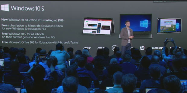 Microsoft: Windows 10S und Surface Laptop