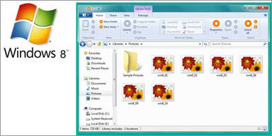 Screenshots: Windows 8 setzt auf Ribbons
