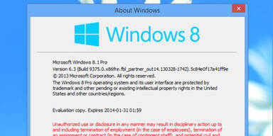 Aus "Windows Blue" wird Windows 8.1
