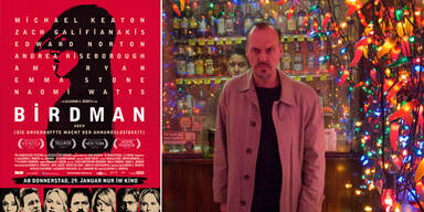 "Birdman" mit Michael Keaton.