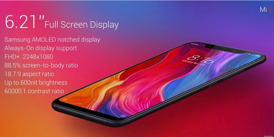 Xiaomi Mi 8: iPhone-X-Klon zum Kampfpreis