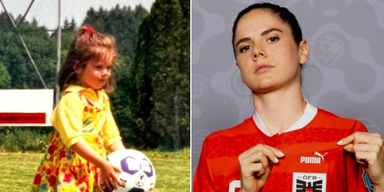 ÖFB-Kickerin begeistert Netz mit Kindheits-Foto