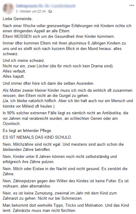Screenshot Facebook