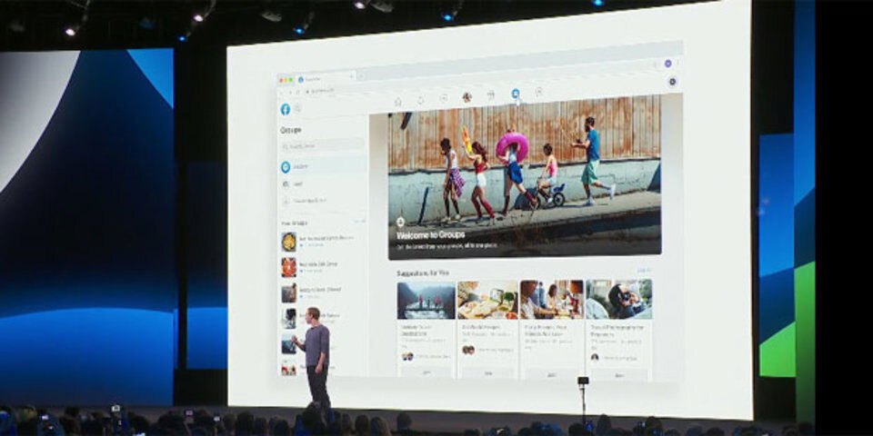 Facebook rollt sein neues Design aus