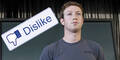 Facebook: Kommt der Dislike-Button?