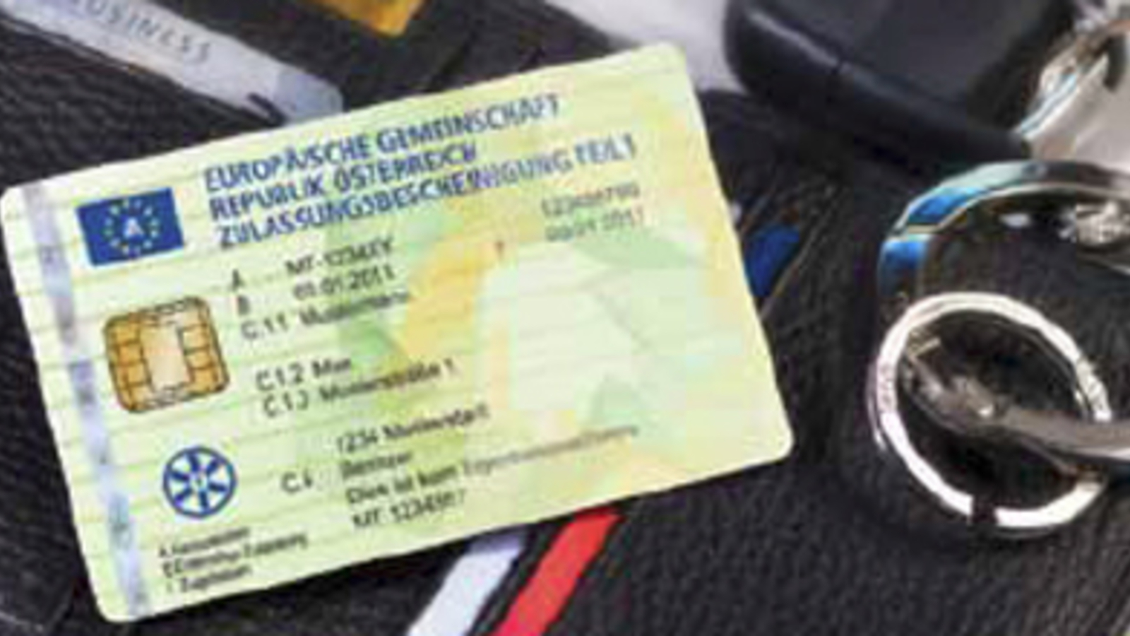 Neuer KfzZulassungsschein ab Dezember